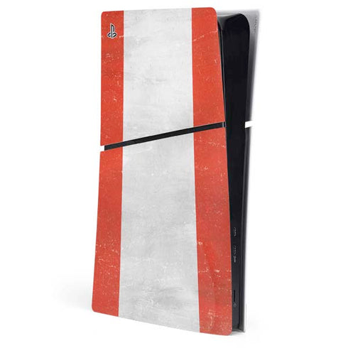 Peru Flag Distressed PlayStation PS5 Skins